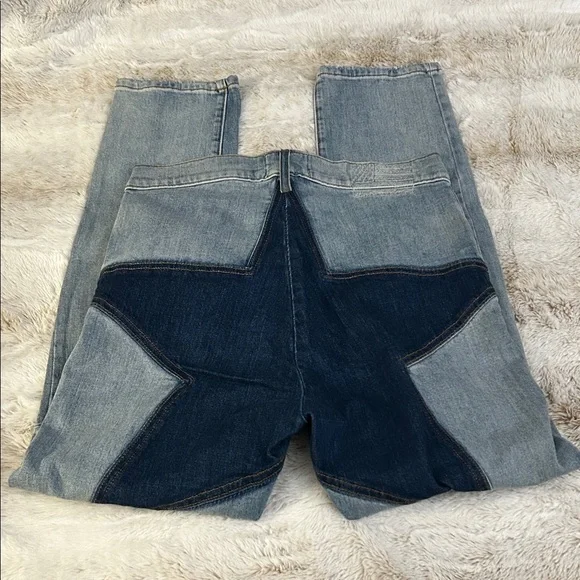 🔥⭐️REVICE Blue Star Patch Jeans⭐️🔥 - Picture 2 of 6